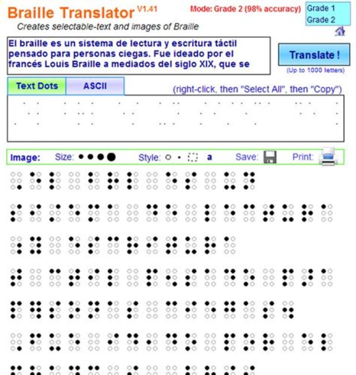 Text To Braille Translator