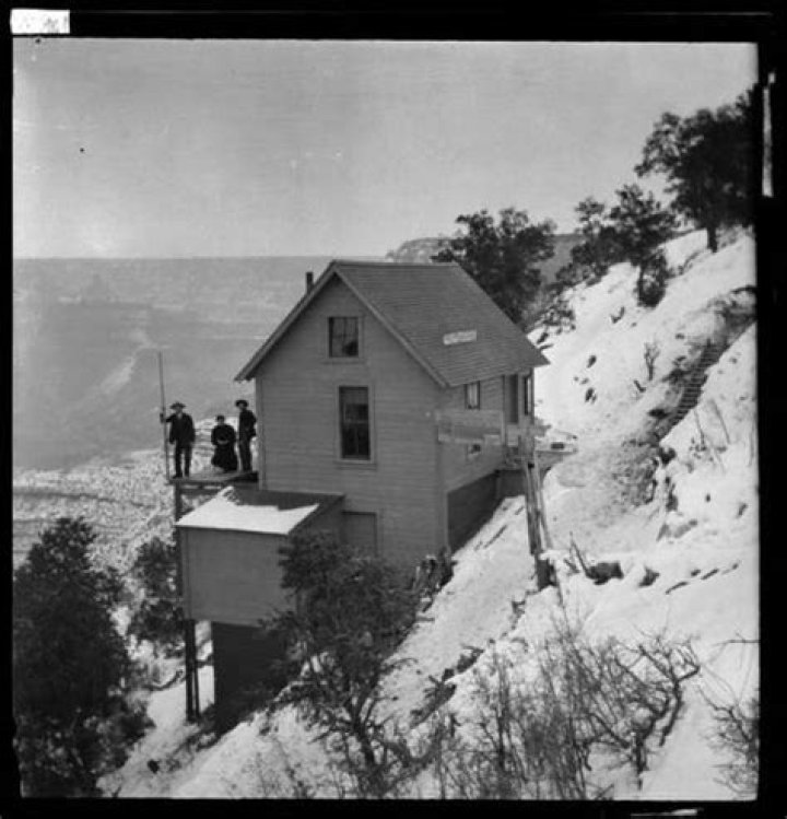 The Kolb Studio Perched Over The Canyon