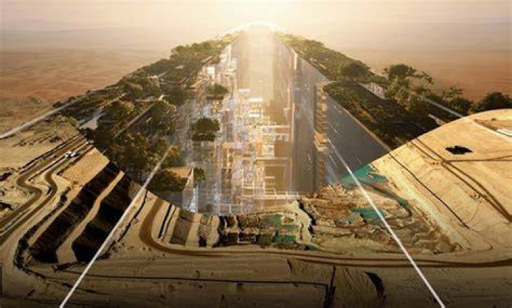 The Line Building Site