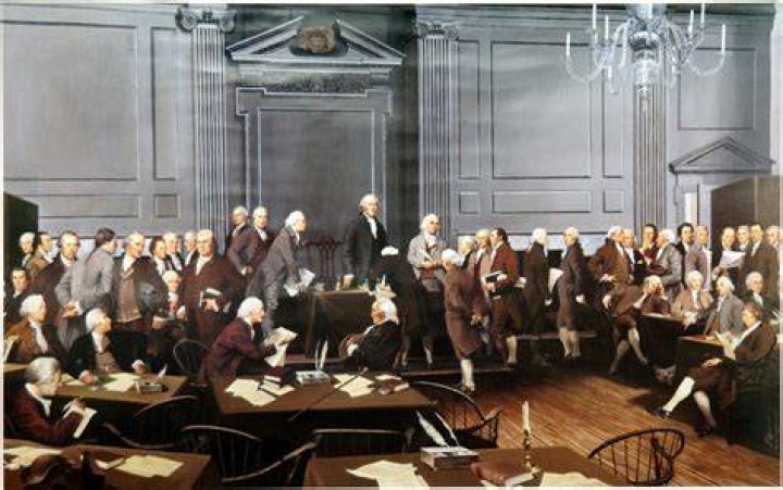 The Signing Of The Constitution