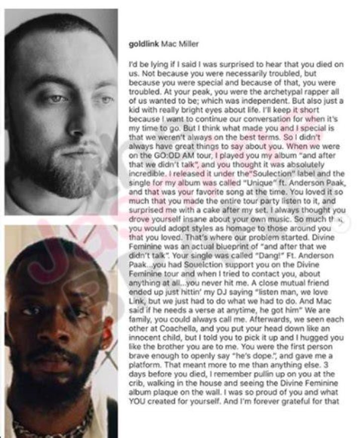Thundercat Weighs In On Goldlink's Inflammatory Mac Miller Post