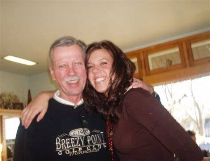 Tiffany Griffen and her dad