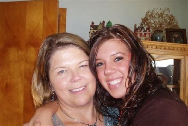 Tiffany Griffen with her mother