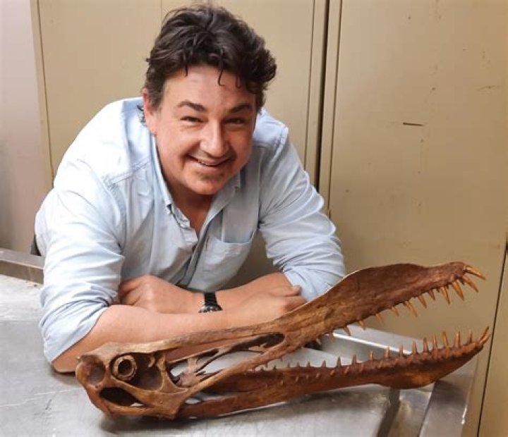 Tim Richards And Pterosaur