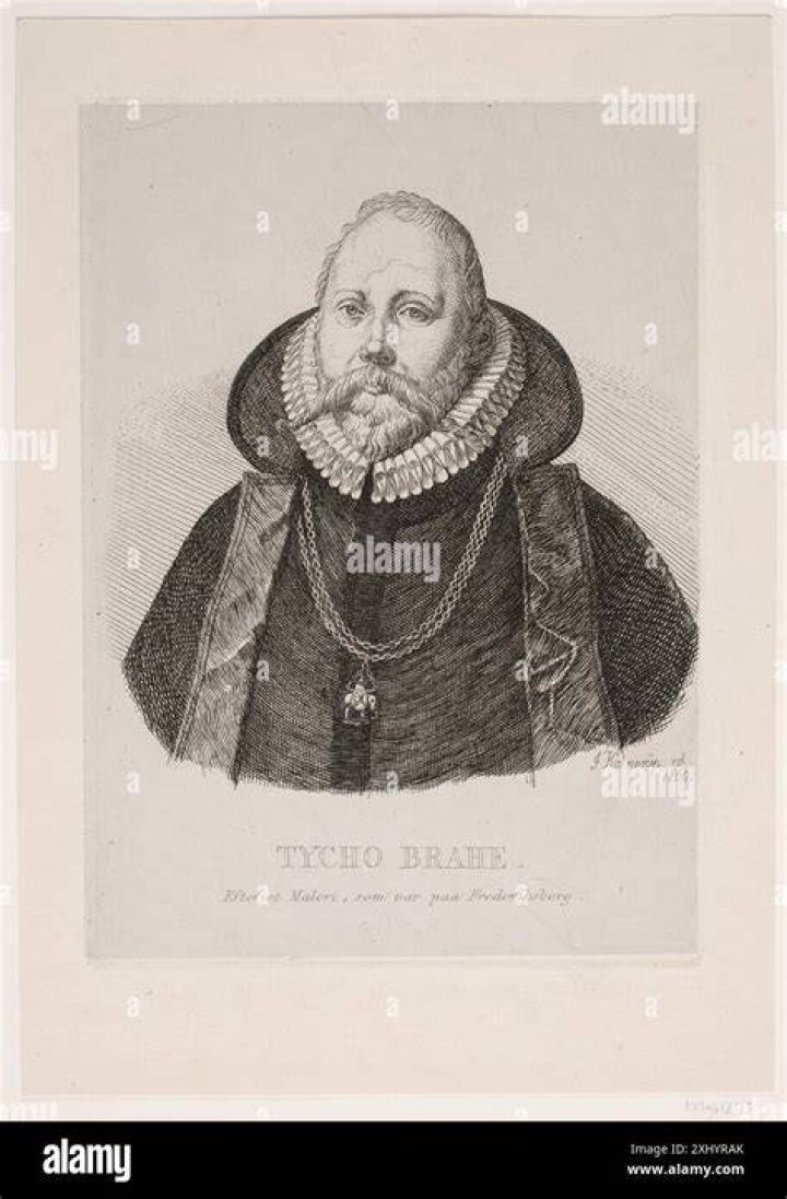 Tycho Brahe Engraving