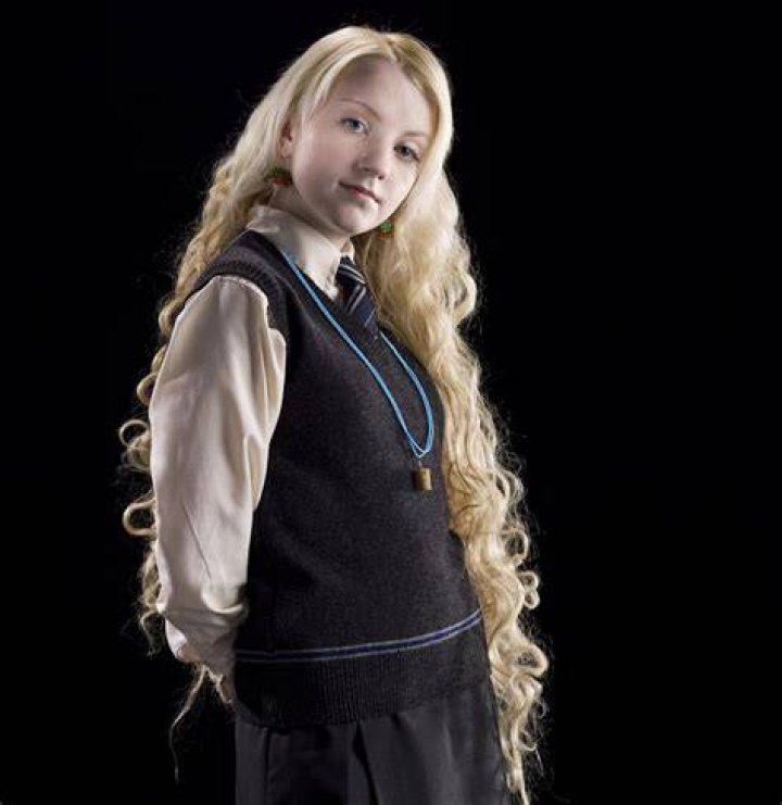 What did Luna say Harry’s head was full of?