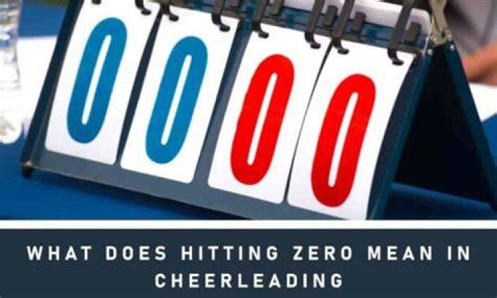 What does the term chasing zero mean?