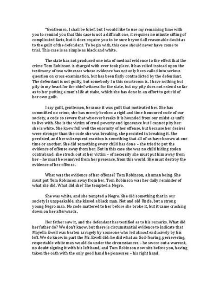 What page in to kill a mockingbird does Atticus talk about Mockingbirds?