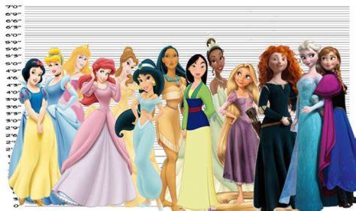 Who is the tallest Disney princess?