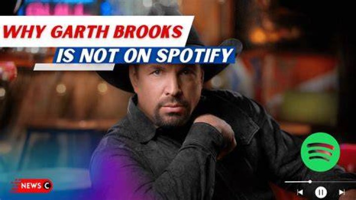 Why are there no Garth Brooks songs on Spotify?