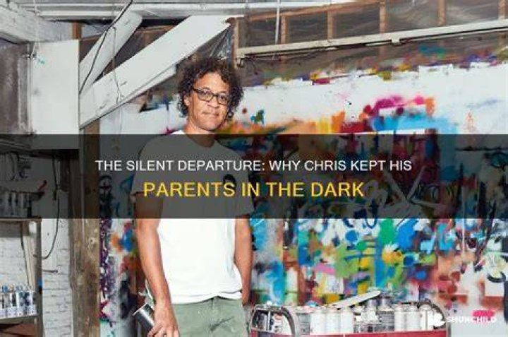 Why didn’t Chris tell his parents that he was leaving?