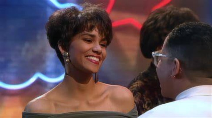 Young M.A Blushes While Meeting Halle Berry